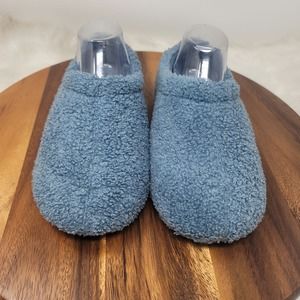 HomeTop Fleece Blue Comfortable Warm Women Slippers Large 9/10